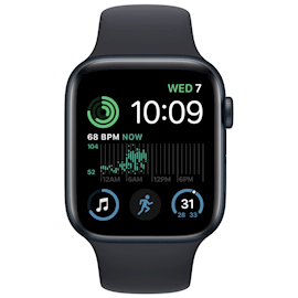 სმარტ საათი Apple  MNK03GK/A Watch SE, 1.78", Waterproof, Bluetooth, Wi-Fi, Smart Watch, Midnight